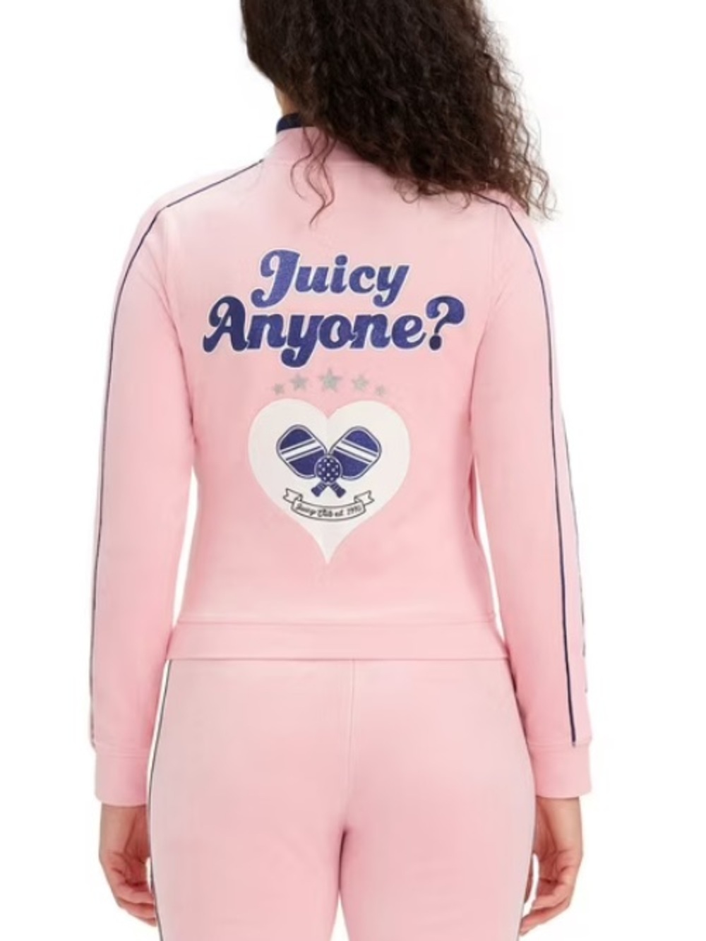 Brand New Pink Juicy Couture Pickleball Tracksuit Jacket - Picture 3 of 5